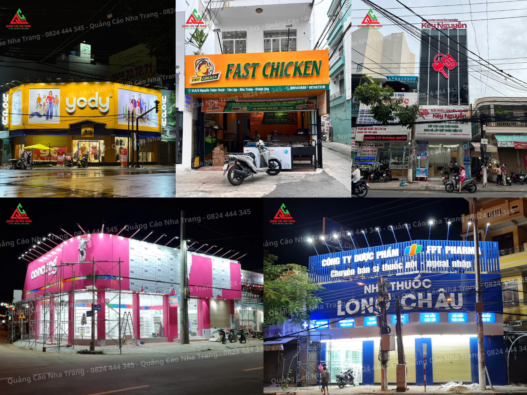 Thi công Bảng hiệu