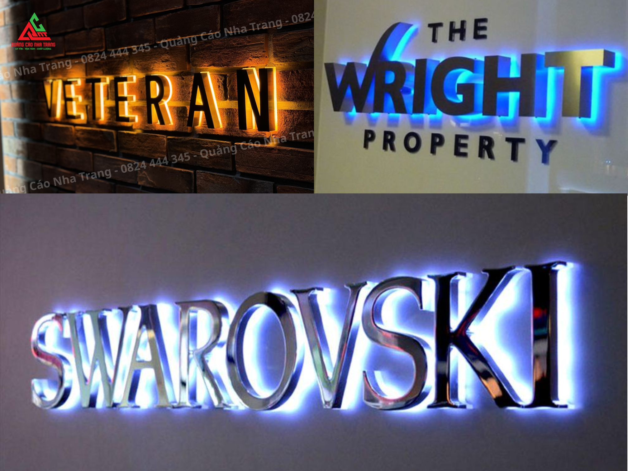 Thi công Chữ nổi quảng cáo